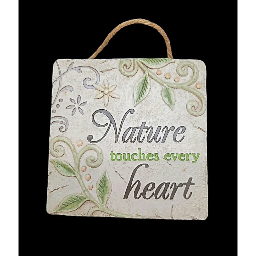Nature-Inspired Wall Decor Plaque